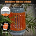 thumbnail image 4 of OUSITAI 3-in-1 Bug Zapper Mosquito Killer Lamp, Solar Operated and Battery Powered Electric Mosquito Zapper with Rechargeable Waterproof Insect Fly Pest Attractant Trap Repellent Orange, 4 of 9