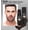 02 Dark Black Brown, variant on 2-in-1 Beard Coloring Stick with Brush Head,Waterproof Natural Thick Hair Filling Stick for Men,7.5g