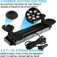 16.8 Inch LED Strobe Flashing Light Bar, 26 Flashing Modes High