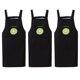 thumbnail image 1 of Delantal de 3 piezas para mujer, impermeable y resistente al aceite, para cocina doméstica, delantal de cocina para el hogar, antiincrustante y resistente a la suciedad, para cocinar en la, 1 of 5