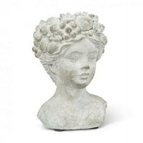 MDR Trading Inc. AB-27-CARMEN-076-XS Extra Small Woman With Flowers & Fruits Planter