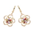 thumbnail image 3 of TABLETREANDS 1Par Aretes De Zirconia Multicolor Para Mujer Pendientes Colgantes De Elegantes Para Fiesta Diario, 3 of 8