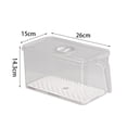 thumbnail image 1 of Food Containers for Refrigerator Freezer Food Organizer Drawer with Lid & Handle, 1 of 2