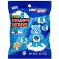 thumbnail image 2 of WarHeads Care Bears, Sour Grumpy Bears, Blue Raspberry Gummy Candy, 4.5 Ounce Peg Bag, 2 of 6