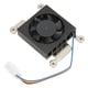 thumbnail image 2 of Para ventilador de refrigeración RasPi CM4 5V 3007 ventilador de refrigeración de bajo ruido con pegatina de disipación de calor, 2 of 5
