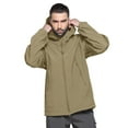 thumbnail image 6 of TACVASEN Mens Water Resistant Soft Shell Jacket Winter Fleece Coat Khaki M, 6 of 8