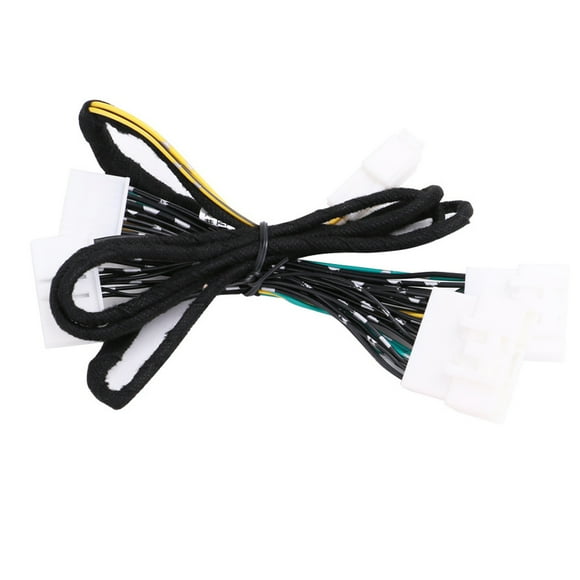 Copper Wire Speaker Upgrade Harness for Tesla Model 3 2021 - 8 to 14 Speaker Conversion Kit, Black Audio System Enhancement Cable, 190g Car Speaker Modification Accessory with Activation Wiring