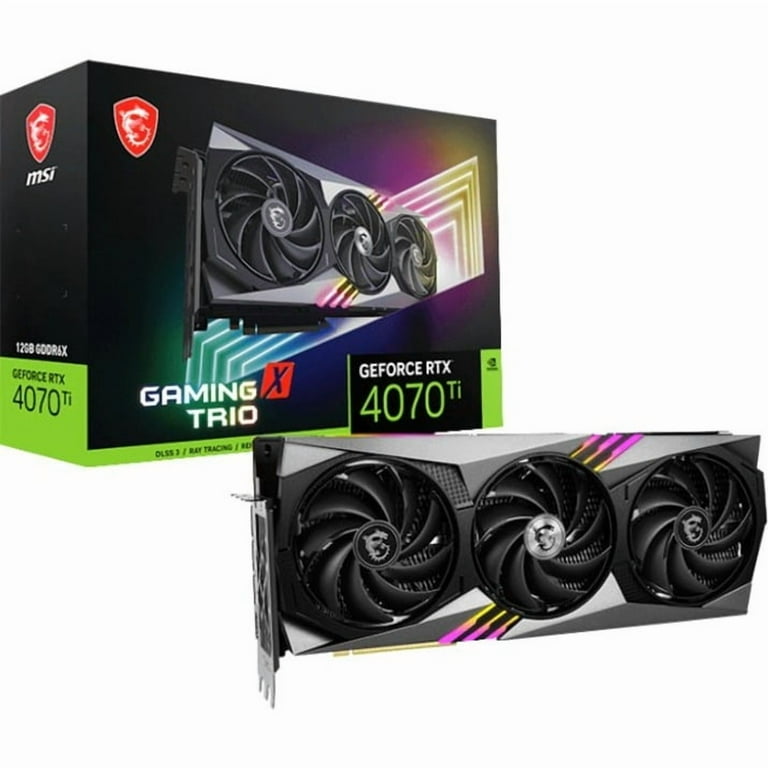 Dieselジョー 　MSI GeForce RTX 4070 Ti MSI Gaming GeForce RTX 4070 Ti 12GB Graphics GPU, GDDR6X PCI