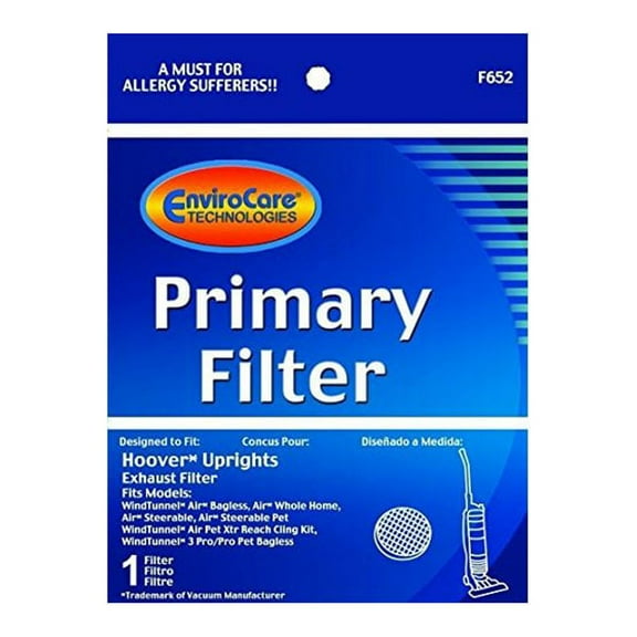 EnviroCare Replacement Pre Motor Vacuum Cleaner Filter Made to Fit Hoover WindTunnel Air Uprights