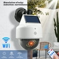 thumbnail image 3 of 1Pack Bionic Spotlight, Outdoor LED Solar Motion Sensor Security Lights, Simulation Fake Dummy Camera Solar Light for Garage Yard Driveway Pathway (Black), 3 of 8