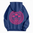 thumbnail image 5 of Kaprioy Womens Graphic Oversized Hoodies Teen Girls Kids Fall Winter Trendy Cute Preppy Sweatshirt Long Sleeve Y2K Tops with Pockets Women Teen Girls Cute Graphic Oversized Hooded Sweatshirts, 5 of 7