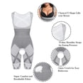 thumbnail image 3 of POP CLOSETS Women Slimming Full Body Shaper Tummy Control Fajas Open Crotch Bodysuit Fitness Mid Thigh Bodysuit, 3 of 6