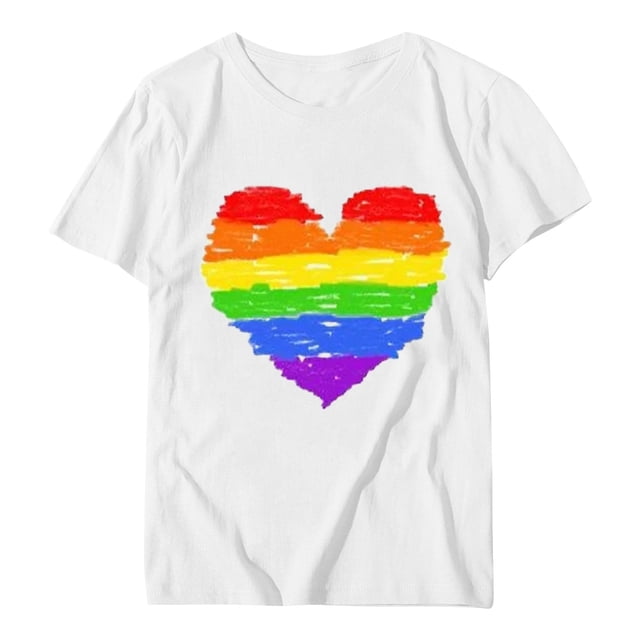 JIRNDf T-Shirt pour Femmes Hauts Tendance Été Imprimé Floral Col Rond Décontracté Manches Courtes Confortable Élégant Mignon T-Shirts Graphiques pour Femmes Chemises Blanc TTG