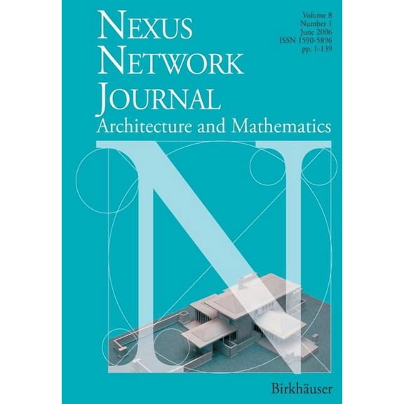 Nexus Network Journal Nexus Network Journal 8,1, Book 8, (Paperback)