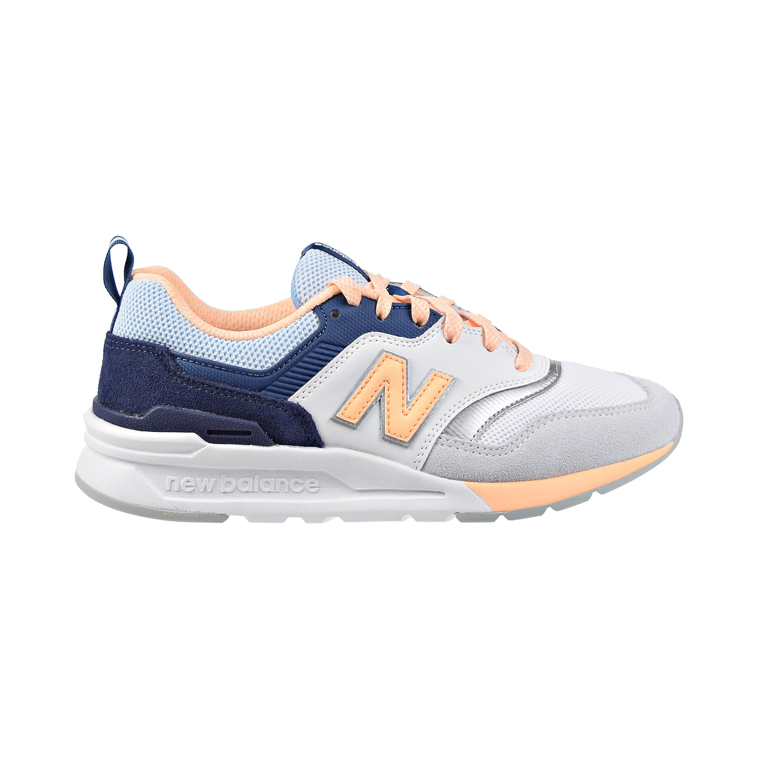 New Balance 997 Women's Shoes Grey/Light Orange/Navy cw997-hbb -