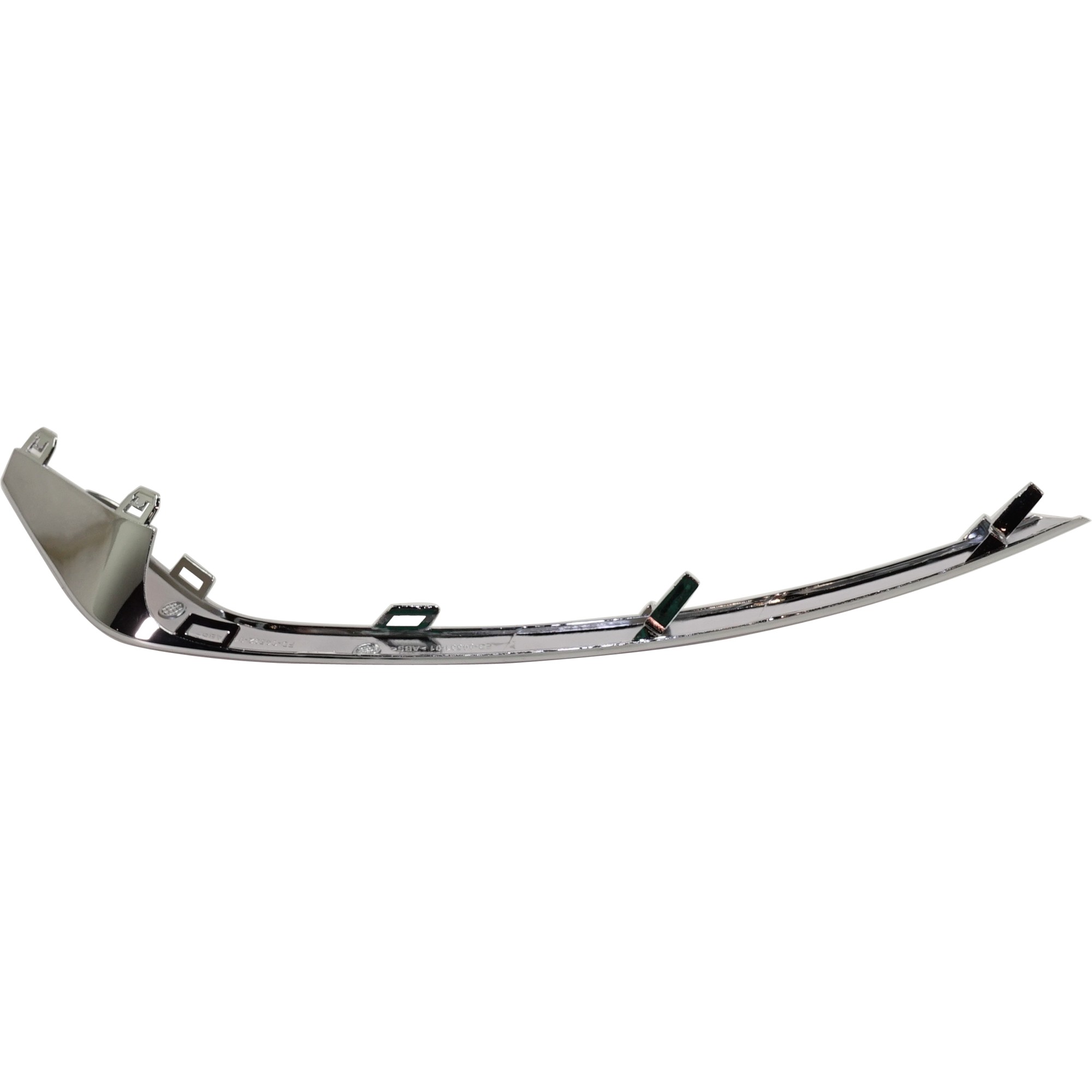 Front Right Bumper Trim Molding For 2019-2020 Ford Fusion - Chrome Grille Bezel