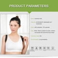 thumbnail image 3 of Support Lombaire Correcteur de Posture de la Clavicule Réglable (Noir), 3 of 7