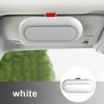 thumbnail image 4 of CARTTOU Universal Car Glasses Case Built-in Fiber Velvet ABS Sunglasses Box Car Interior Sun Visor Buckle Cards Storage Box, 4 of 7