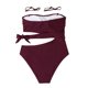 thumbnail image 4 of Traje de baño de una pieza ajustado con sujetador para mujer, traje de baño de una pieza, traje de baño cómodo de una pieza, conjunto de Bikini de una pieza OAVQHLG3B Store  lin121212, 4 of 4