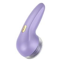PureCasa Electric Lint Remover for Clothes Furniture Blanket, Portable Lint Ball Removers Defuzzer for Fuzz Pill Hair, Household Fabric Shaver Depiller, USB Rechargeable, 1PC, Purple