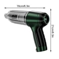 thumbnail image 2 of High Power Wireless Car Vacuum Cleaner - 3-in-1 Design, Strong Suction, Low Noise - 20-30min Runtime, Portable with Storage Bag - for Car and Home Cleaning, 2 of 8