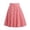 *Red, variant on Women's High Waisted Striped Pleated A Line Skirt,Casual Flared Skirt Yellow,Women's Plus XXL