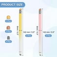 thumbnail image 2 of Uxcell Stylus Pens for Touch Screen, 2 in 1 High Sensitivity Universal Pen Yellow Pink, 2 of 7