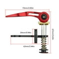 thumbnail image 3 of Aluminum Alloy Seatpost Clamp Lightweight Cycle Quick Release Handle For 3Sixty Folding Hook, 3 of 7