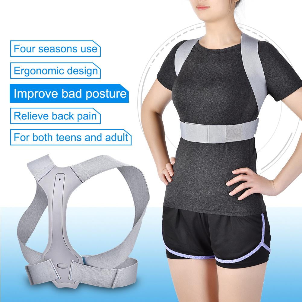 Doact Back Posture Corrector Adjustable Shoulder Brace Support for
