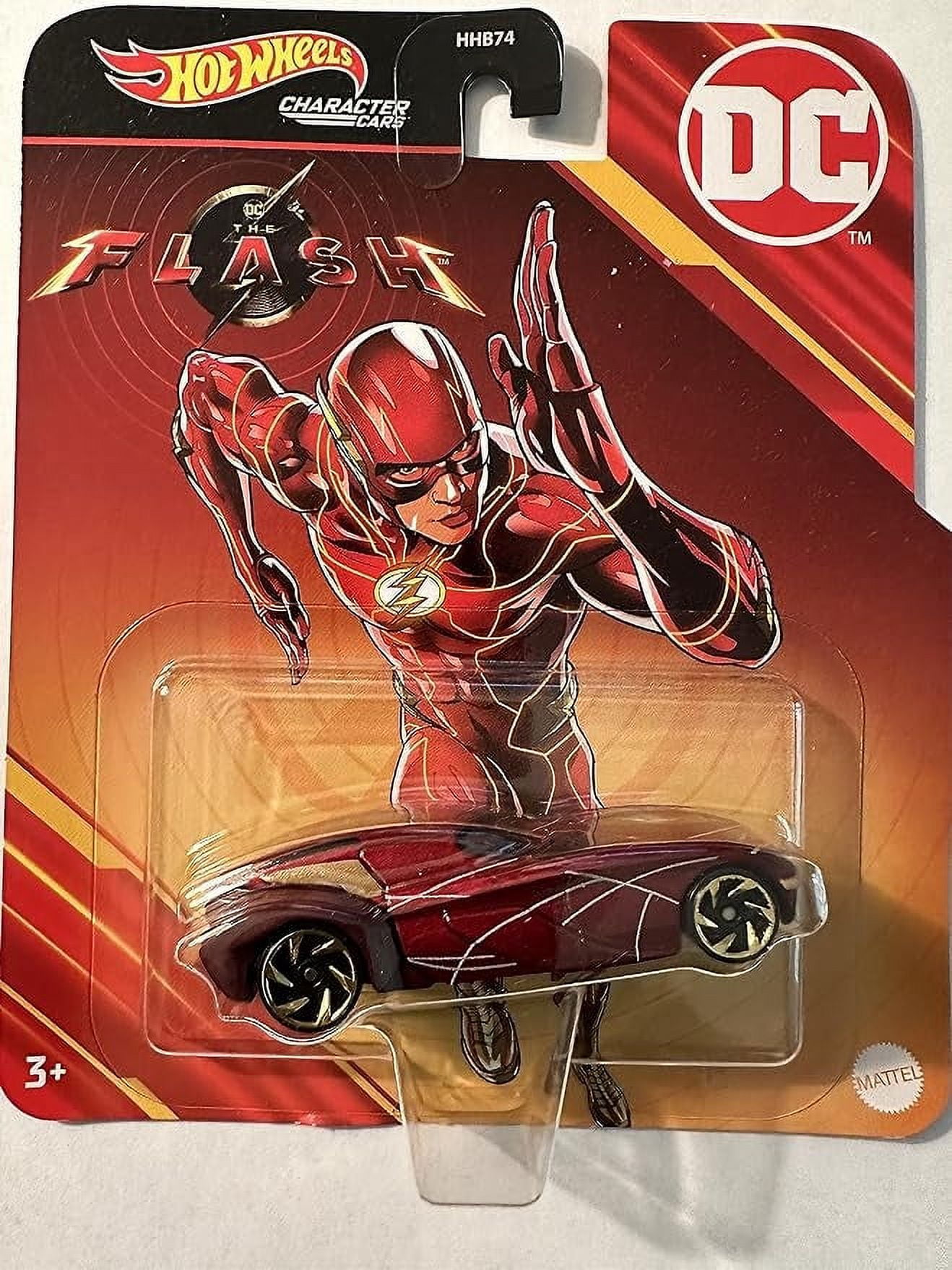 UPD Hot Wheels DC Super Hero Character Car, 1:64 Scale, Authentic