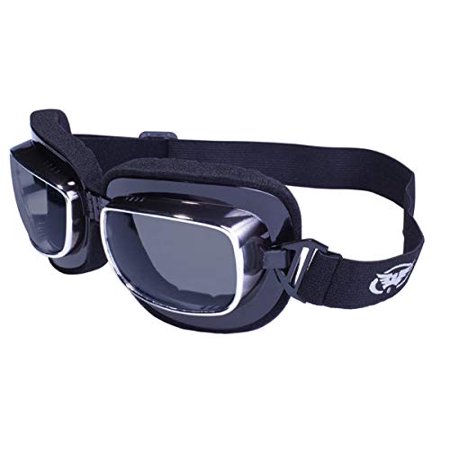 UPC 787217613109 product image for Global Vision Eyewear Retro Joe Goggles with Spring Hook Pouch, Smoke Tint Lens | upcitemdb.com