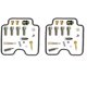 thumbnail image 1 of unique FOR Suzuki GS-E 500 GS 500 GS500 GSE500 2001-2011 Carburetor Repair Kit with Float Diaphragm, 1 of 5