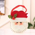 thumbnail image 5 of Bolsa de regalo de Papá Noel, bolsa de regalo de fieltro de Navidad bonita bolsa de regalo de decoración de fiesta de Navidad Fokelyi WLJ-2271, 5 of 5