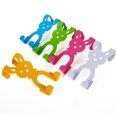 thumbnail image 4 of White 10pcs White Rabbit Colorful Cartoon Rabbit Shape Back Door Hook Creative Iron Seamless Back Door Hook Seamless Nail Free Clothes Hook, 4 of 5
