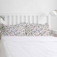 thumbnail image 5 of Pastoral Flower King Size Comforter Set, Pink Flower Leaf Farmhouse Style Soft Bedding for All Seasons, 4 Pcs Bed Set with 1Comforter (90"x106") ,1 Sheet(94"x116"), 2 Pillowcases (19"x35"), 5 of 7
