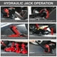 thumbnail image 4 of DNA MOTORING Low Profile Hydraulic Trolley Service/Floor Jack Combo with 2 Ratchet Jack Stands, 2 Ton (4000 lbs) Capacity,Red, TOOLS-00476-RD, 4 of 7