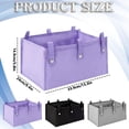 thumbnail image 3 of Foldable Rollator Storage Basket, Under-Seat Cloth Bag for Four-Wheel Walkers, Travel and Daily Use, 3 of 5