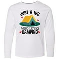 thumbnail image 3 of Inktastic Camping Gift Summer Camp Long Sleeve Youth T-Shirt, 3 of 5