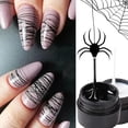 thumbnail image 3 of Colores Spider Nail Art Gel, Pintura Elástica Dibujo Spider Gel, Nail Art DIY Gel Pintura Diseños Punto a Línea Dibujo y Pintura Dibujo Decorativo Barniz de Seda, 3 of 5