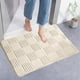 thumbnail image 5 of Alfombra absorbente de agua para baño, conveniente para lavar, ligera, tejido absorbente de agua, suelo antideslizante, 5 of 6