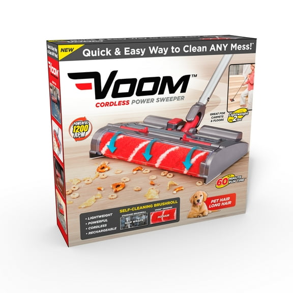 Voom Sweeper, Cordless and Rechargeable Power Sweeper