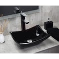thumbnail image 1 of Esatto® Stylo Nc Paquete De Precio Mejorado Con Ovalin Negro, Llave Negra Y Desagües Listo Para Instalar ESATTO LAVABO PARA BAÑO, 1 of 4