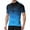 Blue, variant on Men's Cycling Jersey Gradient Crack Print Breathable Quick Dry Short Sleeve Sports Training Bike Shirt Slim Fit Cycling Jersey Red 3XL