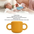 thumbnail image 4 of Taza Del Refrigerio Del Silicón, Pote Del Refrigerio Del Bebé Del Diseño Del Oído Del Doble Ligero Seguro 350ml Para El Niño Para Los Niños, 4 of 7