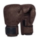 thumbnail image 3 of Guantes de boxeo para adultos, guantes de entrenamiento de boxeo, guantes de boxeo, guantes de sparring para Marrón oscuro 12oz, 3 of 9