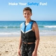 thumbnail image 3 of Kids Swim Vest Life Jacket Youth,Adjustable Flotation Buoyancy Swimsuit Trainer Vests,Swimming Aid Jacket for Boys Girls,Fit for 50-125 lbs, 3 of 10