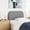Dark Gray, variant on Queen Size Headboard Only No-Assembly Upholstered Headboard, Queen Size Linen Fabric Modern Style Headboards Extra-Thick- Beige
