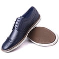 thumbnail image 3 of Mio Marino Men's Casual Oxford Round Toe Claviko Dress Shoe, 3 of 7