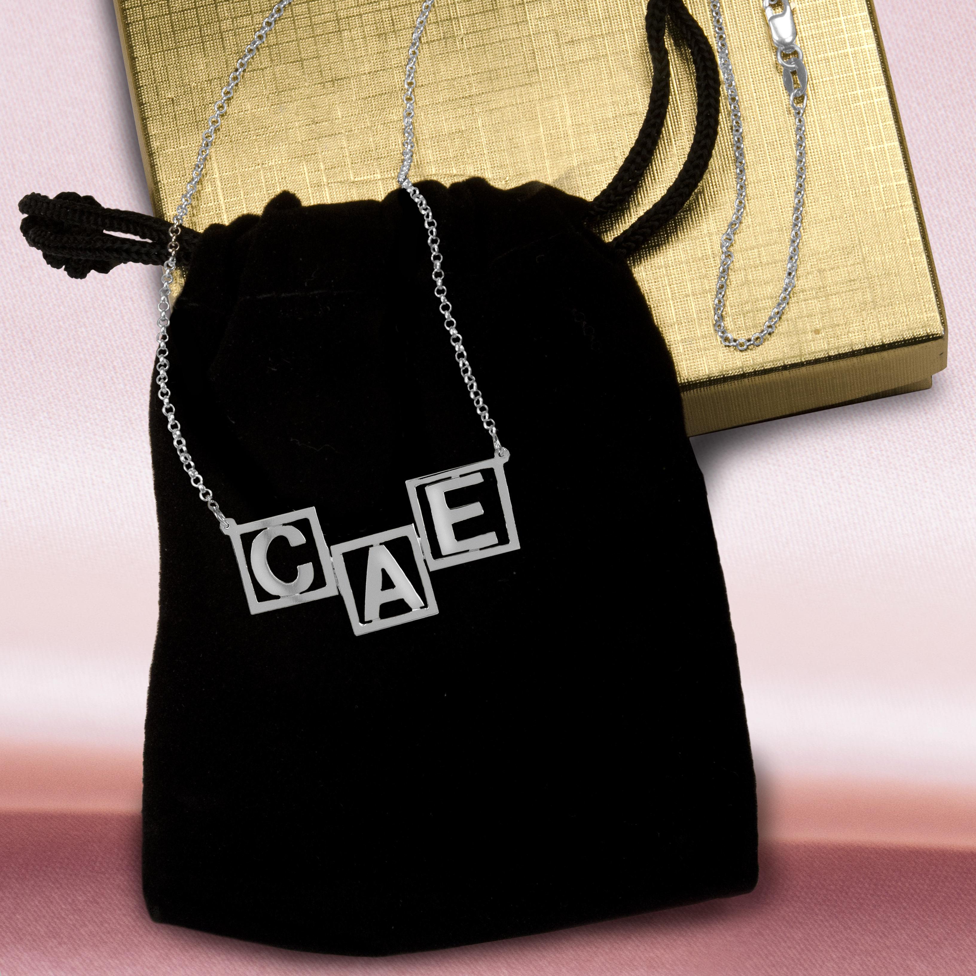 Personalized Family Initials Necklace