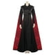 thumbnail image 4 of Vestido de corona de cosplay de Rhaenyra para mujer, disfraz de princesa de Halloween de Rhaenys, capa de TV, traje de fantasía de dragón Alicent, traje de fiesta de carnaval, 4 of 5